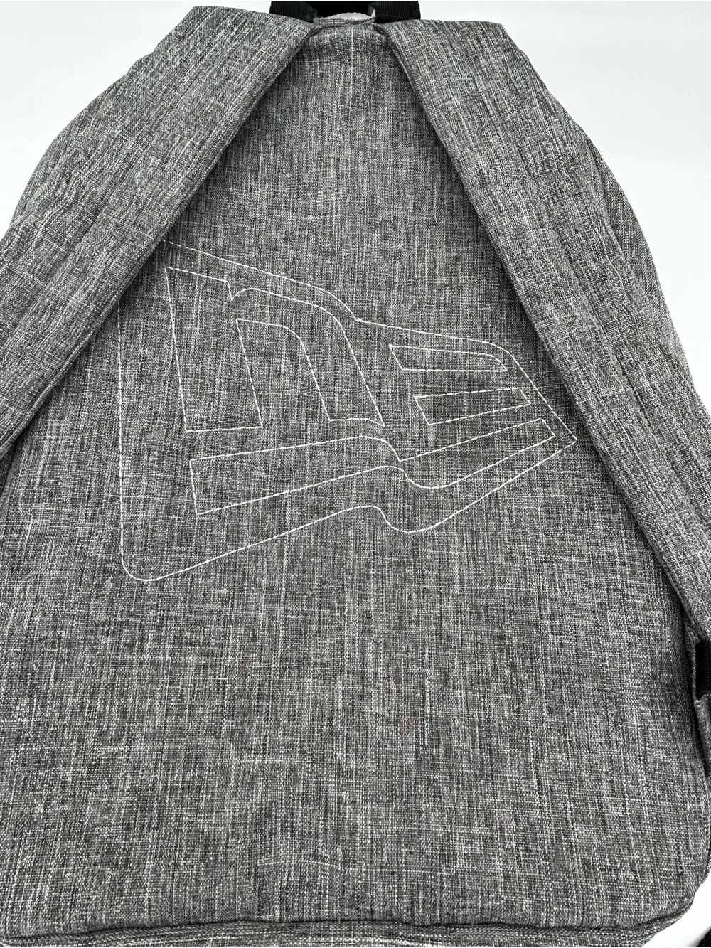 New Era Gray Backpack with Red & Black NY Logo
